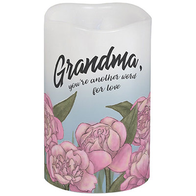 Grandma Flameless Candle from your local Clinton,TN florist, Knight's Flowers