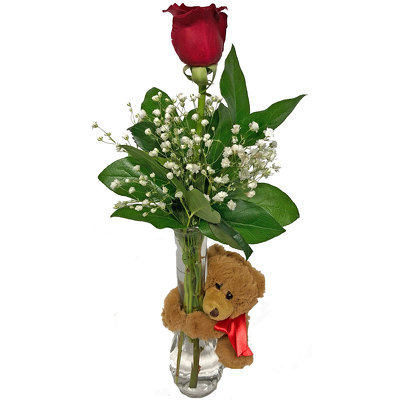 Be Mine Bud Vase from your local Clinton,TN florist, Knight's Flowers