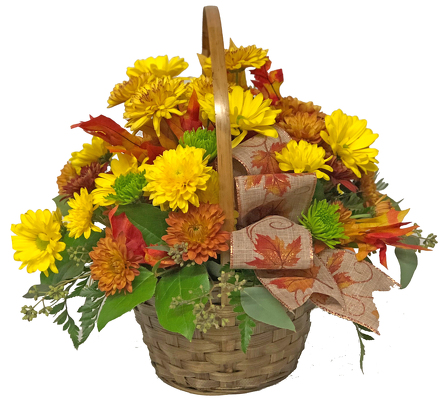 Autumn Meadows Basket from your local Clinton,TN florist, Knight's Flowers