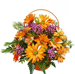 Crazy Daisy Basket