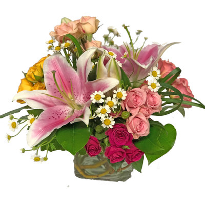 Stars and Roses Bouquet from your local Clinton,TN florist, Knight's Flowers