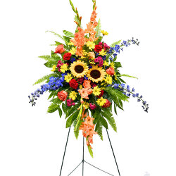 Sincerest Sympathy Spray from your local Clinton,TN florist, Knight's Flowers
