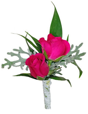 Love is in the Air Boutonniere from your local Clinton,TN florist, Knight's Flowers