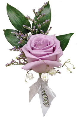 Lavender Day Corsage from your local Clinton,TN florist, Knight's Flowers