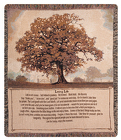 Living Life Tapestry Throw