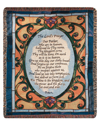 The Lord's Prayer Tapestry Throw from your Clinton, TN florist