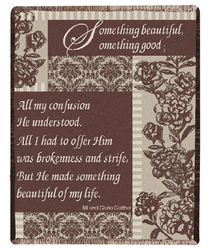 Something Beautiful Tapestry Throw