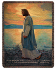 Walk With Me Tapestry Throw