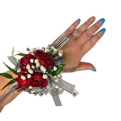 Red Rose Wrist Corsage  from your local Clinton,TN florist, Knight's Flowers
