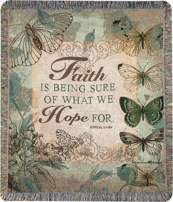 Faith is Being Sure Tapestry from your local Clinton,TN florist, Knight's Flowers