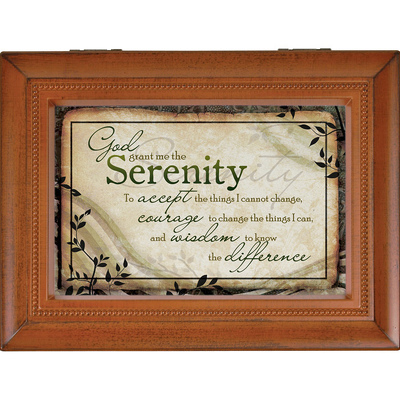 Serenity Pray Music Box from your local Clinton,TN florist, Knight's Flowers