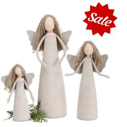 Hand Crafted Angels from your local Clinton,TN florist, Knight's Flowers