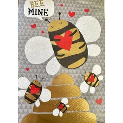 Bee Mine Greeting Card from your local Clinton,TN florist, Knight's Flowers