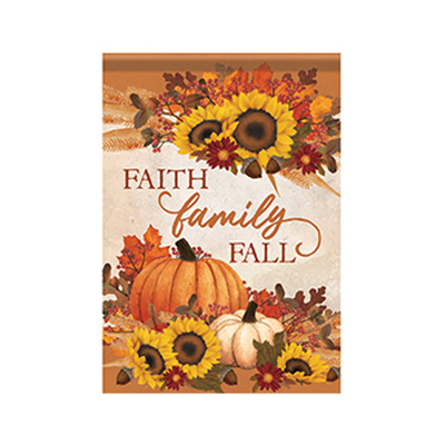 Faith, Family and Fall Flag from your local Clinton,TN florist, Knight's Flowers
