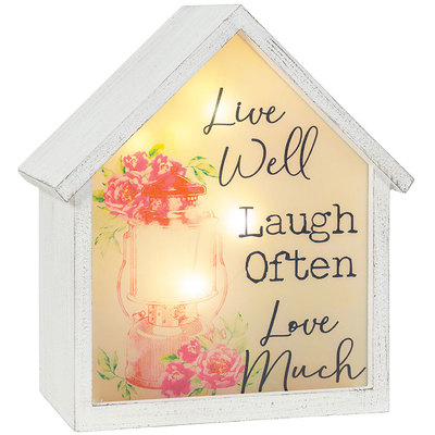 Live Well LED House from your local Clinton,TN florist, Knight's Flowers