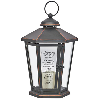 Amazing Grace Light The Way Lantern from your local Clinton,TN florist, Knight's Flowers