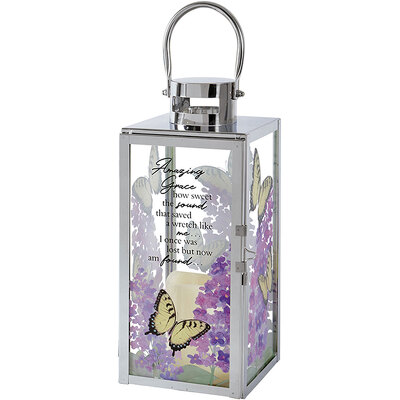 Amazing Grace Butterfly Lantern from your local Clinton,TN florist, Knight's Flowers