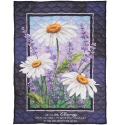 Blessings Quilt from your local Clinton,TN florist, Knight's Flowers
