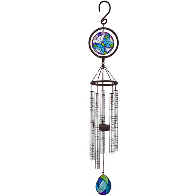 Family Stained Glass Wind Chime 35