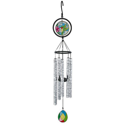 Serenity Prayer Stained Glass Wind Chimes 35