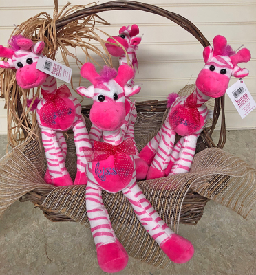 Plush Zebra from your local Clinton,TN florist, Knight's Flowers