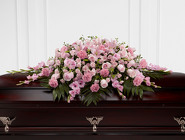 Sweetly Rest Casket Spray
