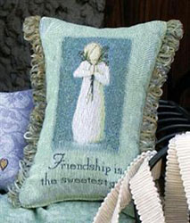 FRIENDSHIP WORD PILLOW