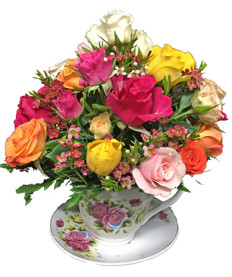 Tea Cup Roses from your local Clinton,TN florist, Knight's Flowers