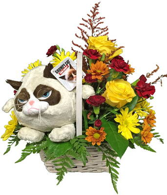 Think Grumpy Basket from your local Clinton,TN florist, Knight's Flowers