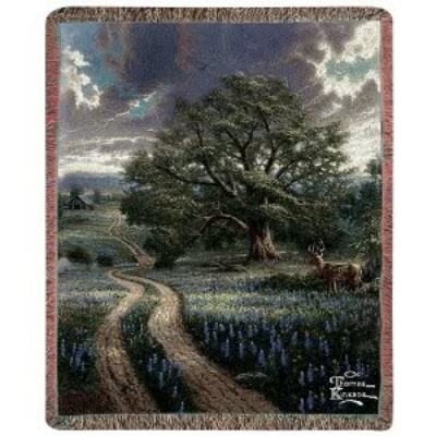 Country Living Tapestry Throw from your local Clinton,TN florist, Knight's Flowers