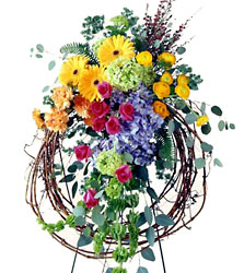Rural Beauty Wreath from your Clinton, TN florist