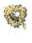 Yellow & White Heart