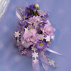 Lavendar Shoulder Corsage