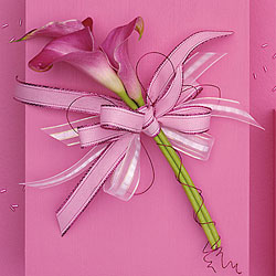 Miniature Calla LilyShoulder Corsage