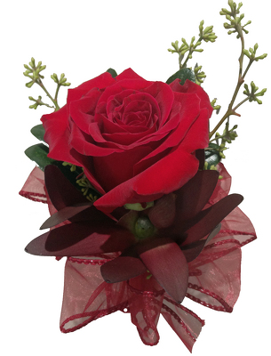 Rumba Red Corsage from your local Clinton,TN florist, Knight's Flowers