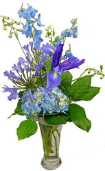 Whimsical Blues Bouquet from your Clinton, TN florist