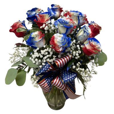 Patriotic Roses