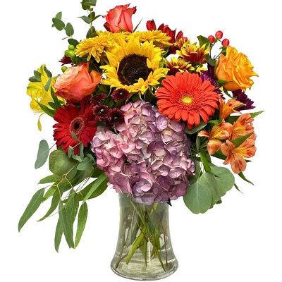 Autumn Garden Bouquet from your local Clinton,TN florist, Knight's Flowers