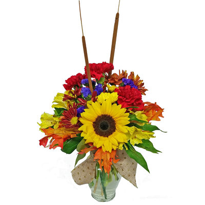 Fall Festival Bouquet from your local Clinton,TN florist, Knight's Flowers