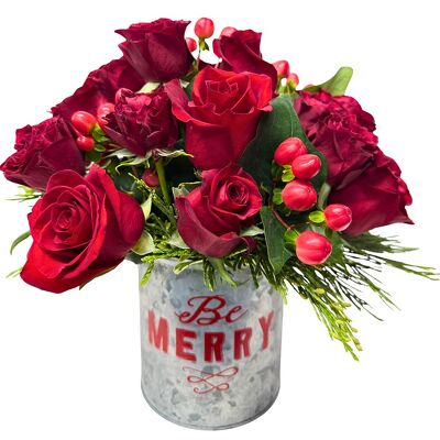 Be Merry from your local Clinton,TN florist, Knight's Flowers