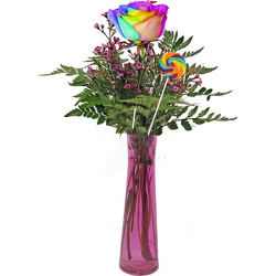 Cosmic Rose Bud Vase from your local Clinton,TN florist, Knight's Flowers