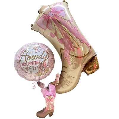 Bootin' Scootin' Sweetheart Balloon Bouquet from your local Clinton,TN florist, Knight's Flowers