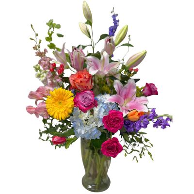 Mom's Garden Celebration Bouquet from your local Clinton,TN florist, Knight's Flowers