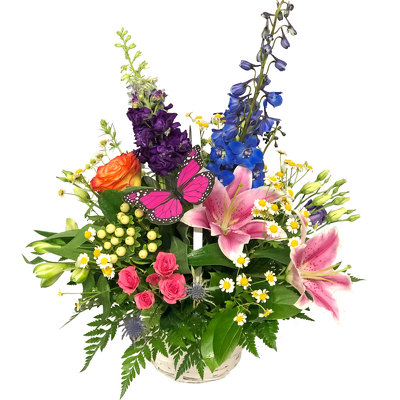 Butterfly Blooms Bouquet from your local Clinton,TN florist, Knight's Flowers