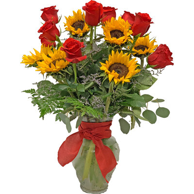 Beauty Gift American USA President Mock Contempt Artificial Sunflower Vases Bottle Blessing Card Beauty Gift American USA President Mock Contempt Artificial Sunflower Vases Bottle Blessing Card