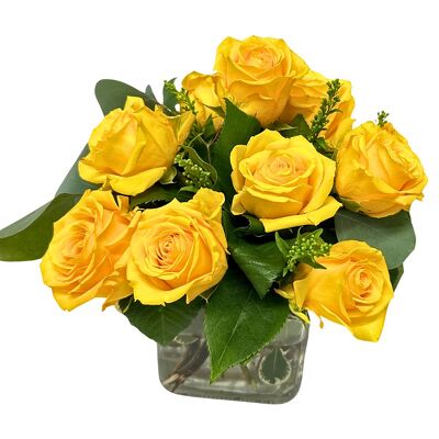 Sunny Yellow Roses  from your local Clinton,TN florist, Knight's Flowers