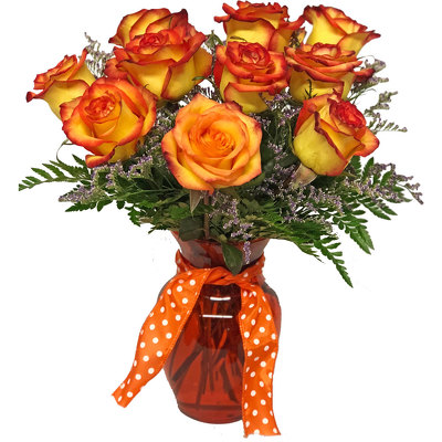Fiery High & Magic Roses from your local Clinton,TN florist, Knight's Flowers