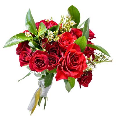 Red Rose Hand Held Bouquet from your local Clinton,TN florist, Knight's Flowers
