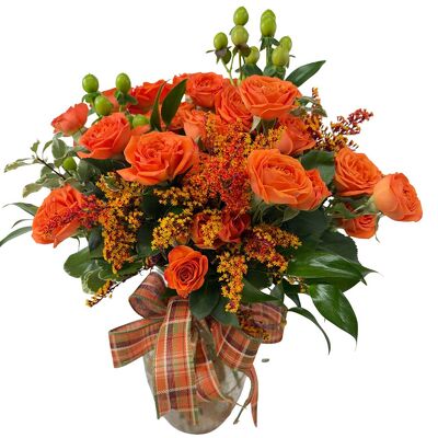 Fall Color Crush Rose Garden from your local Clinton,TN florist, Knight's Flowers