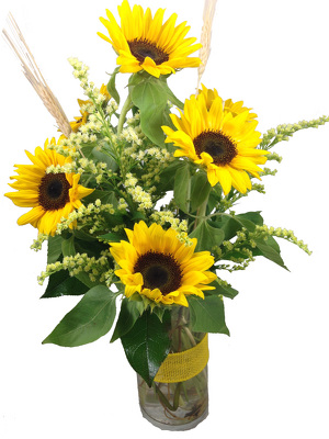 Simply Sunflower Bouquet from your local Clinton,TN florist, Knight's Flowers